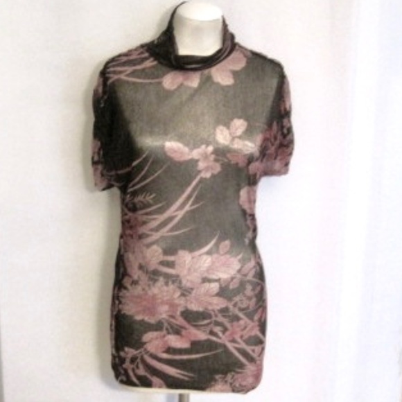 Vintage MaxMara Canott Sheer MeshTop - Picture 1 of 11